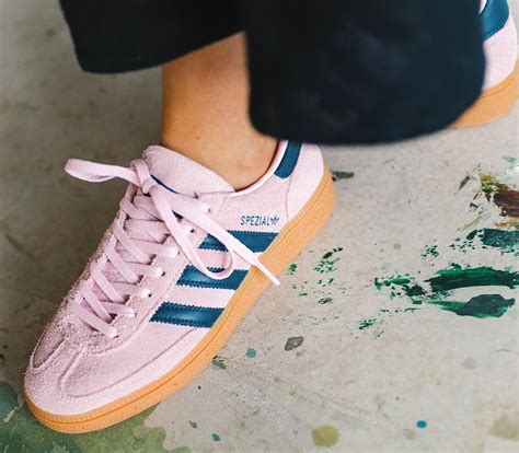 adidas handball spezial baby pink navy gum|Adidas handball spezial gum sole.